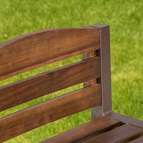 GDF Studio Isabel Acacia Bar with Barstools