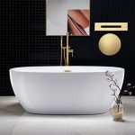 BTA1528-BG-Drain &O Bathtub, Brushed Gold