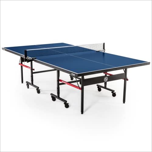Table Tennis Tables  w/ Easy Attach & Remove Net and Remove Net for Indoor