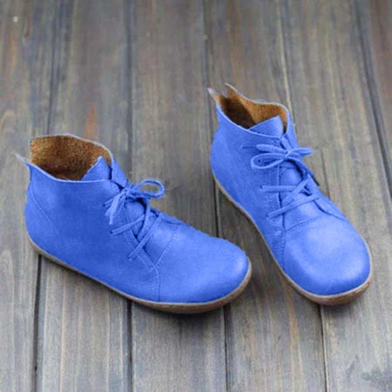 Lace-up Soft Casual Loafers