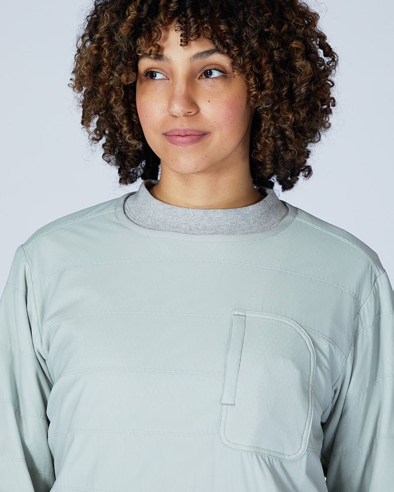 Flexible Insulated Pullover