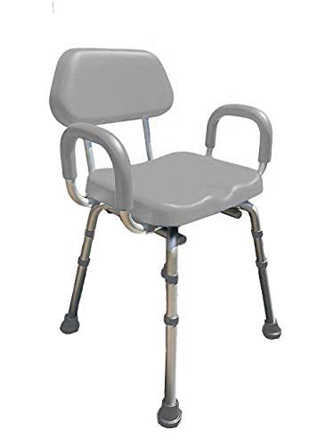 Armrests, Comfortable(tm) Deluxe Shower Chair. Institutional Quality