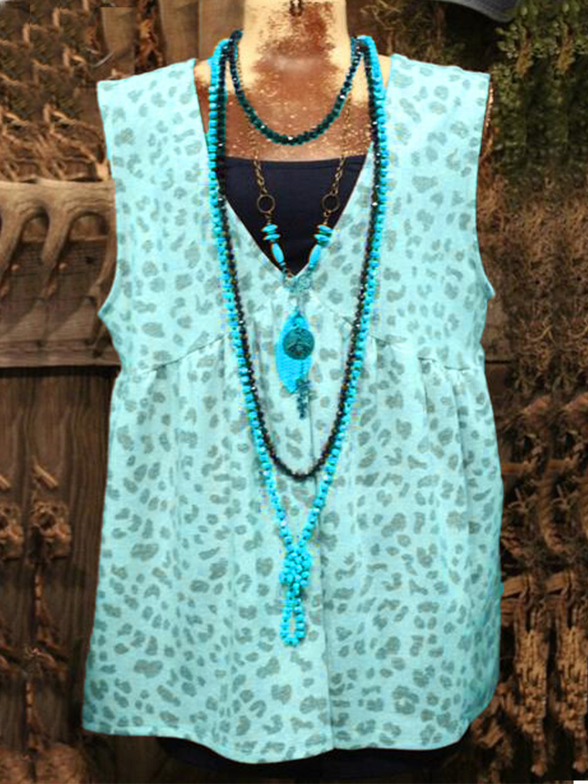 Casual V Neck Shirts & Tops