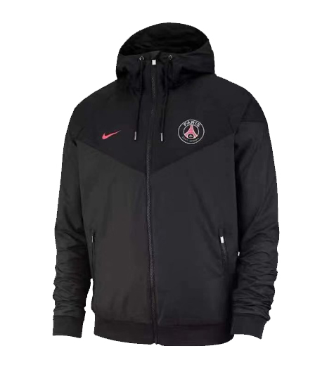 2019 PSG Black Windbreaker
