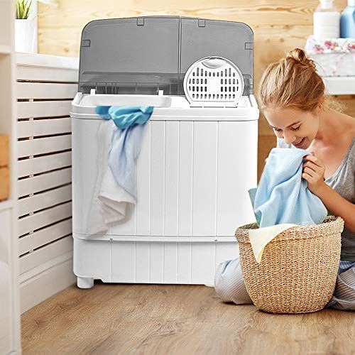 Washing Machine Mini 17.6 Lbs Compact Washer Machine And Dryer Combo