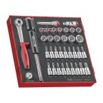 Teng Tools – 36 Piece 3/8 inch Drive Socket Set in EVA Tray – TEN-O-TED3836