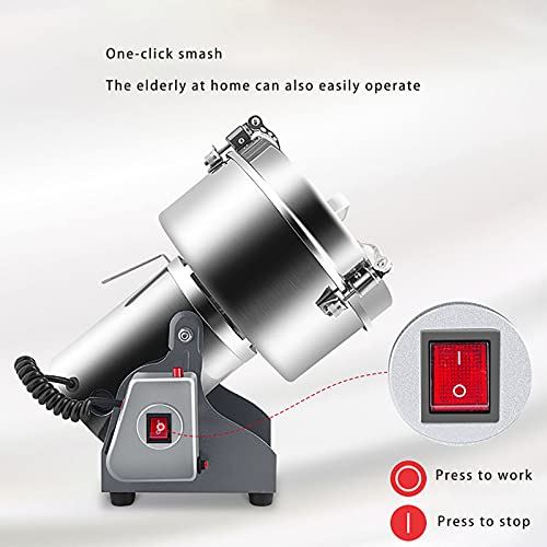 Mill Grinder Electric Grain Mills Pulverizer Machine Stainless Steel