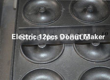 12pcs Commercial/Home Use Electric Donut Maker Machine