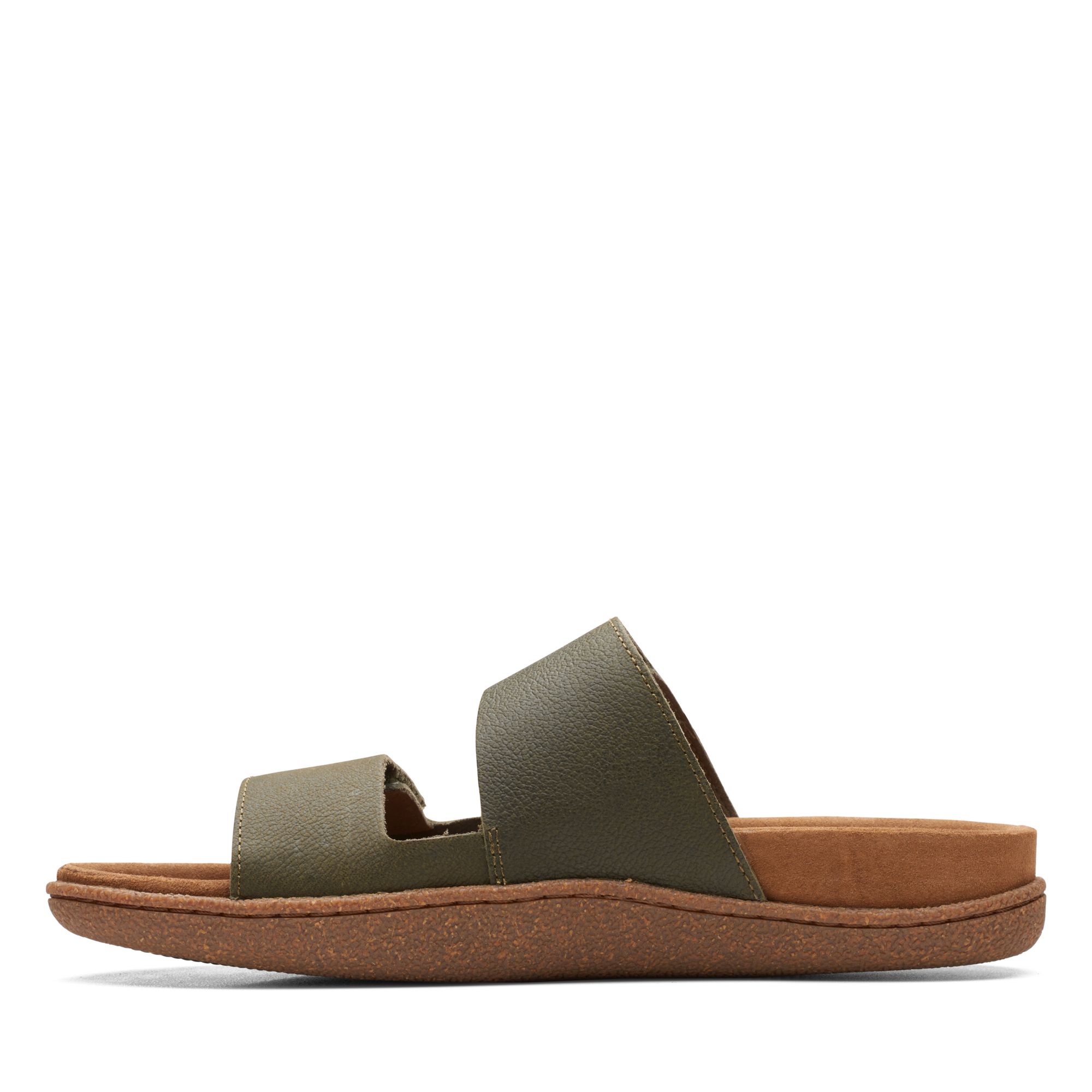 Men Sandals Pilton Strap Dark Olive Nub