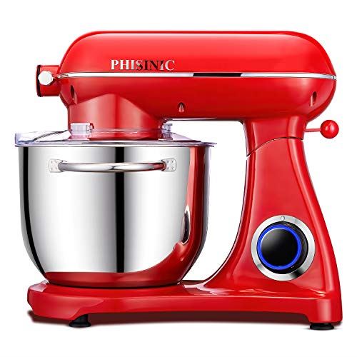 6.5 QT 800W Full Metal Case Professional Kitchen Electric Mixer