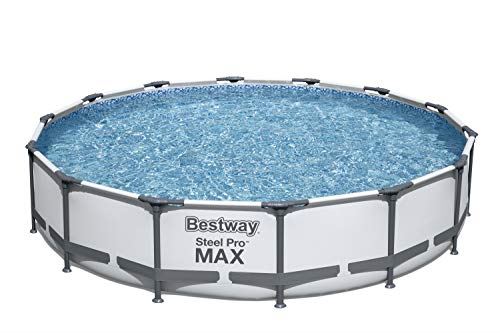 56597E Pro MAX Above Ground Steel Frame  Pool Set /  14′ x 33′′