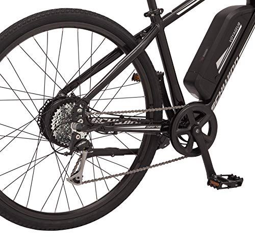 Schwinn Voyageur Electric Bike, Hub-Drive, Large Step-Through Frame