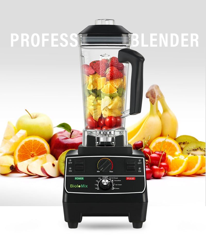 Free 2L Jar 2200W Professional Smart Timer Pre-programed Blender
