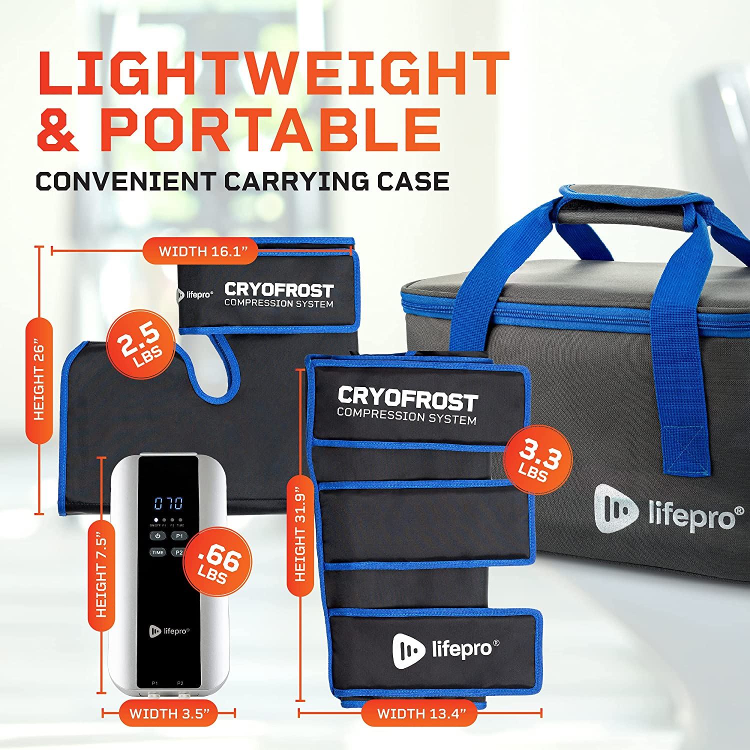 CryoFrost Compression System Blue