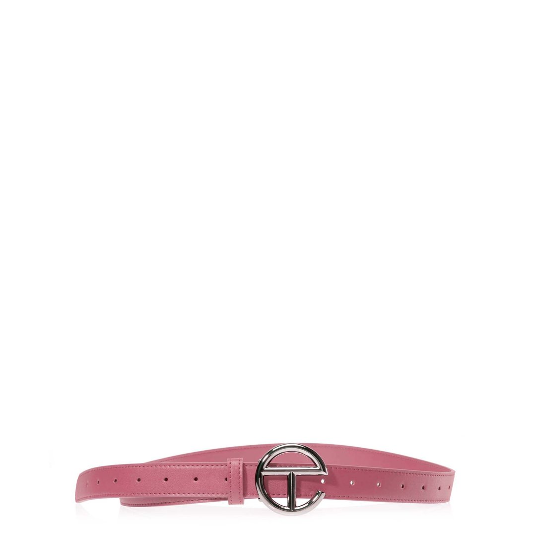 Logo Belt - Silver/Corned Beef