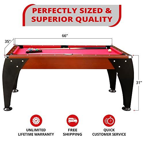 RACK Stark 5.5-Foot Billiard and Pool Table