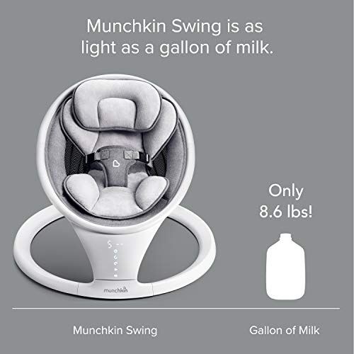 Bluetooth Enabled Lightweight Baby Swing