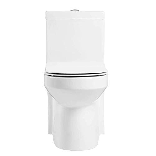 Dual-Flush Round One-Piece Toilet 12��� Rough in (Seat Included)