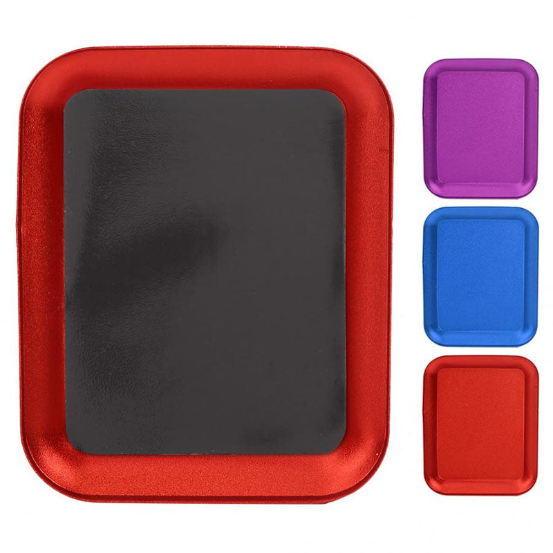 Magnetic small parts plate nut screw tray RC screws model Aluminium Magnetic Storage Tray