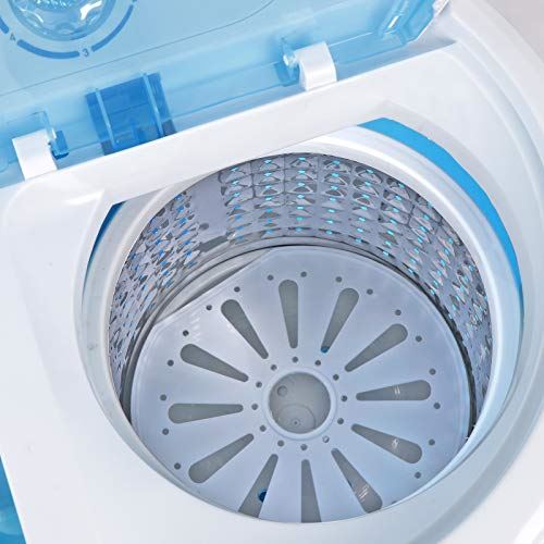 Twin Tub 9.9 LB Mini Top Load Washing Machine Washer/Spinner w