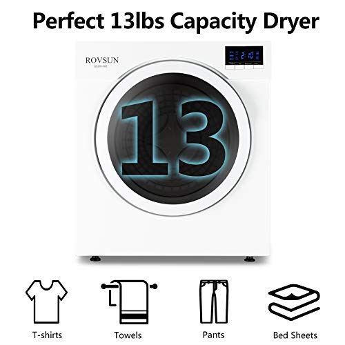 Ft High End Front Load Tumble Laundry Dryer with Stainless Steel Tub