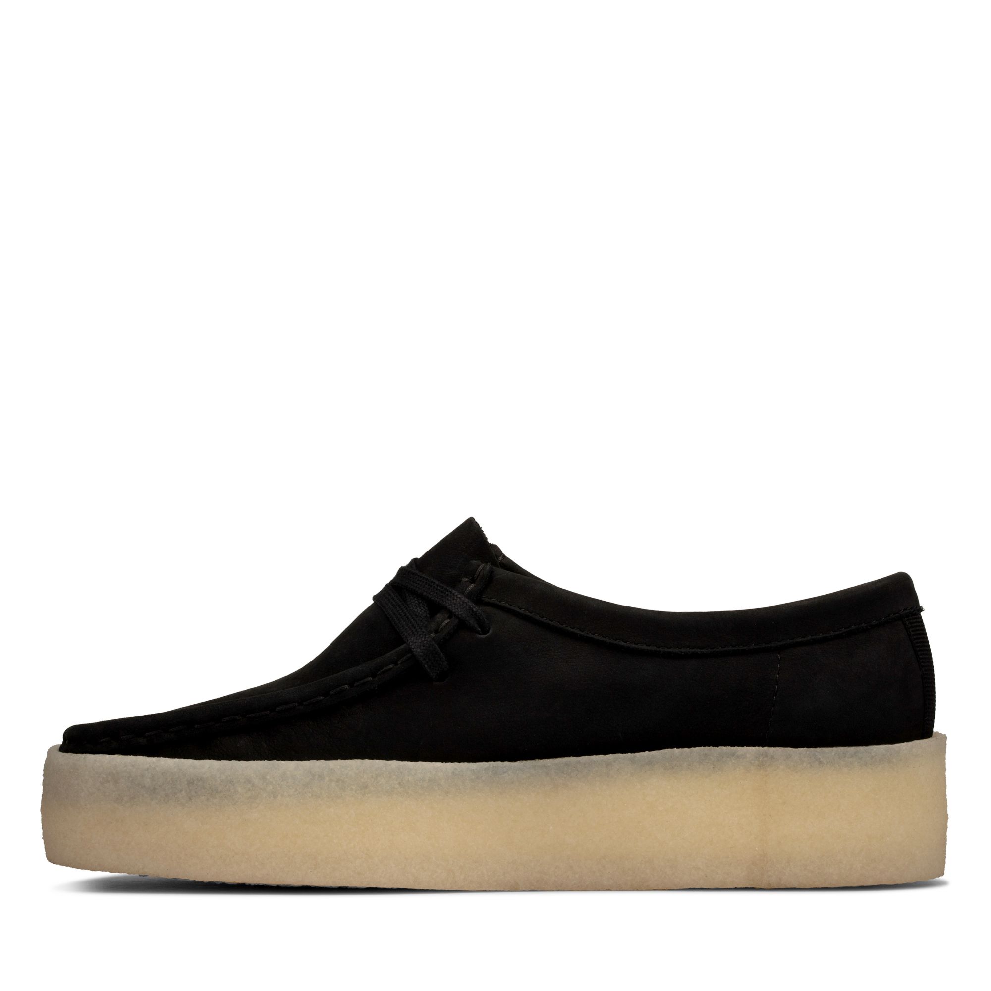 Women Wallabee Cup Black Nubuck
