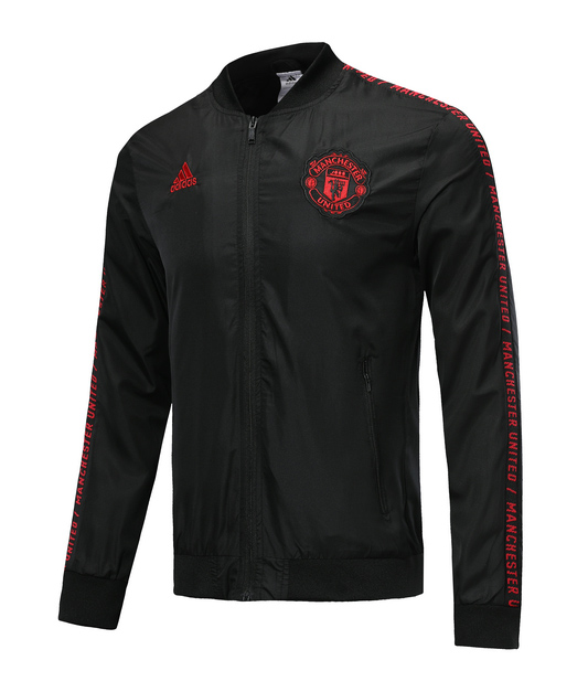 Manchester United Black Braid Windbreaker 2019-2020