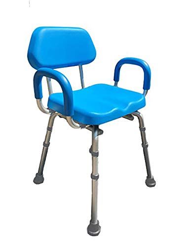 Armrests, Comfortable(tm) Deluxe Shower Chair. Institutional Quality