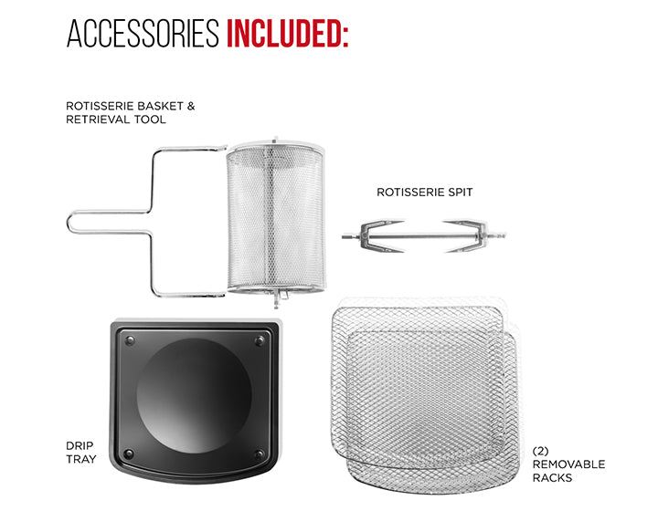 6 Qt. 4-in-1 Air Fryer Oven