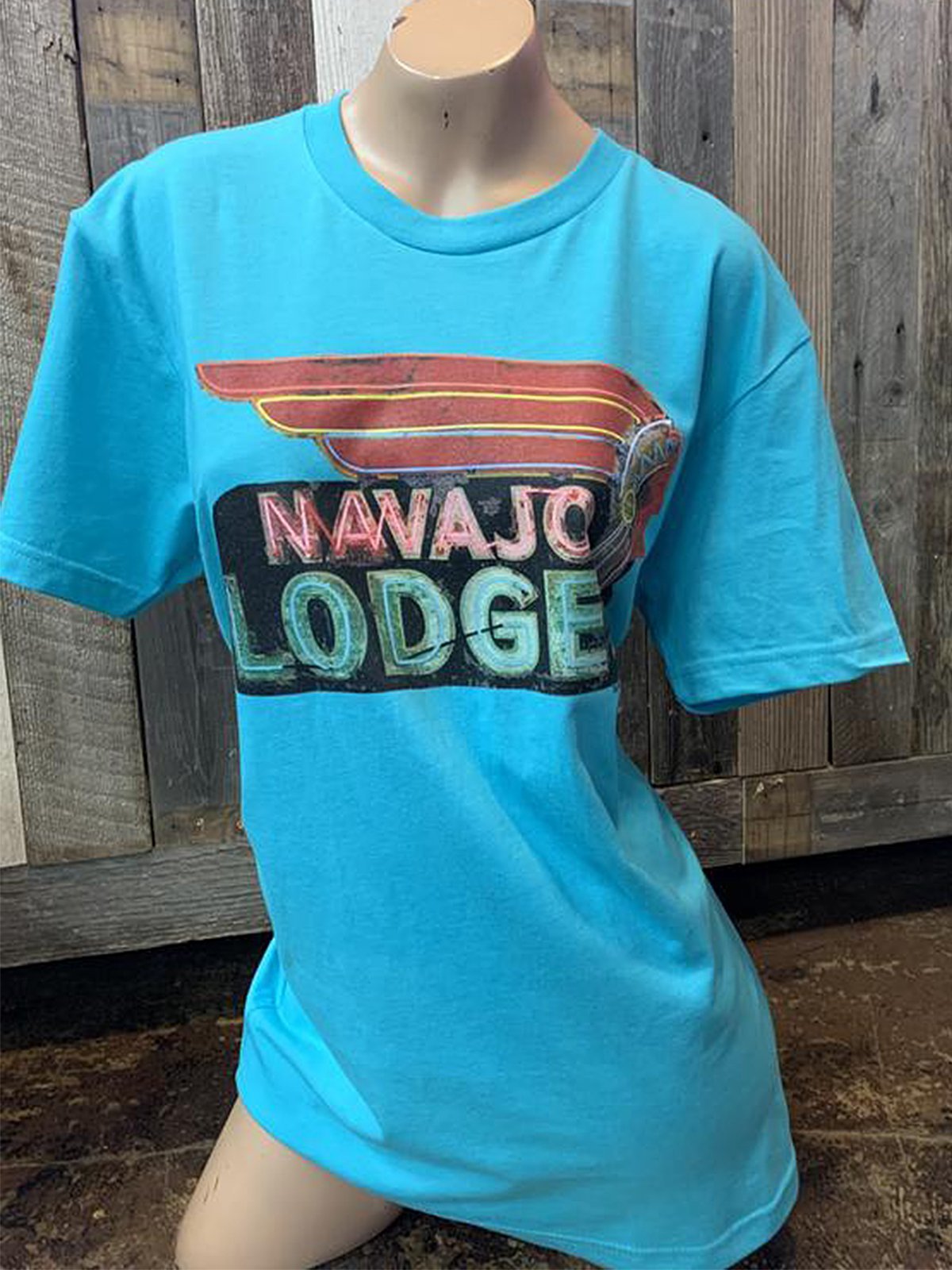 Shift Short Sleeve Crew Neck Letter Shirts & Tops