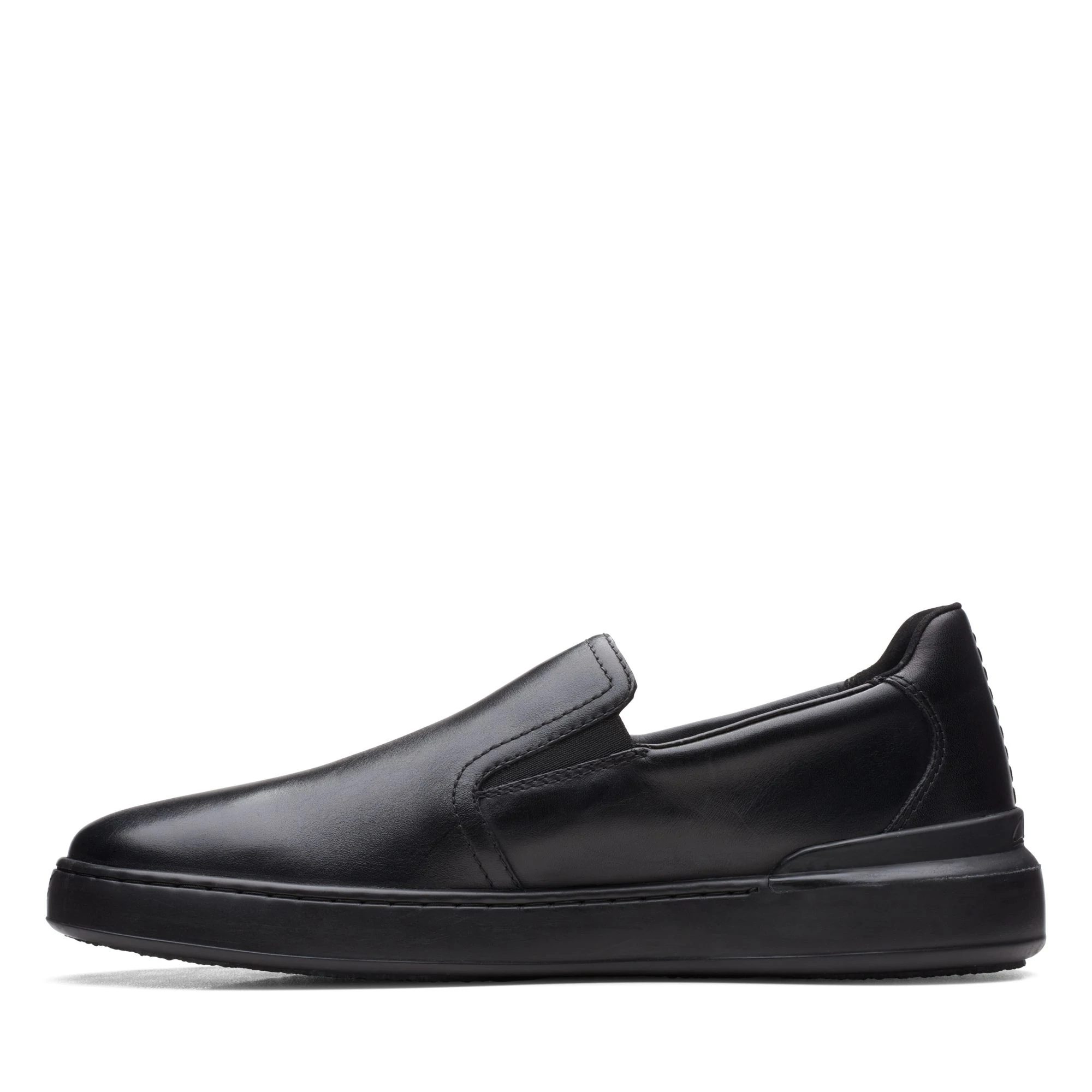 Men  courtlite-slip-black-leather