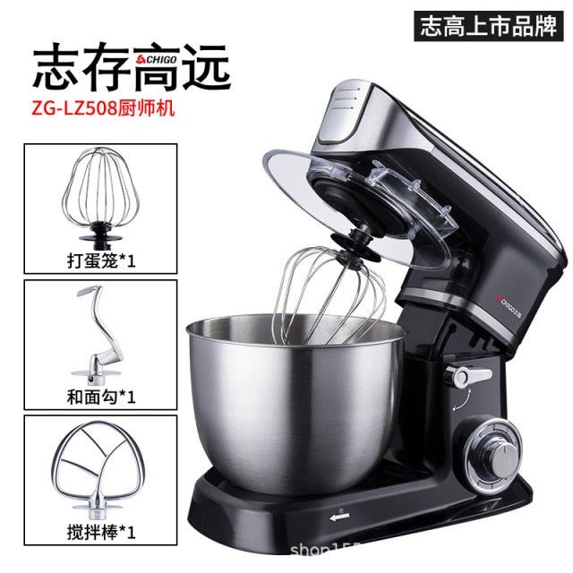 Electric Whisk Desktop Stand Mixer Household Multi-Functional Dough Cream Whipper Small Dough Mixer