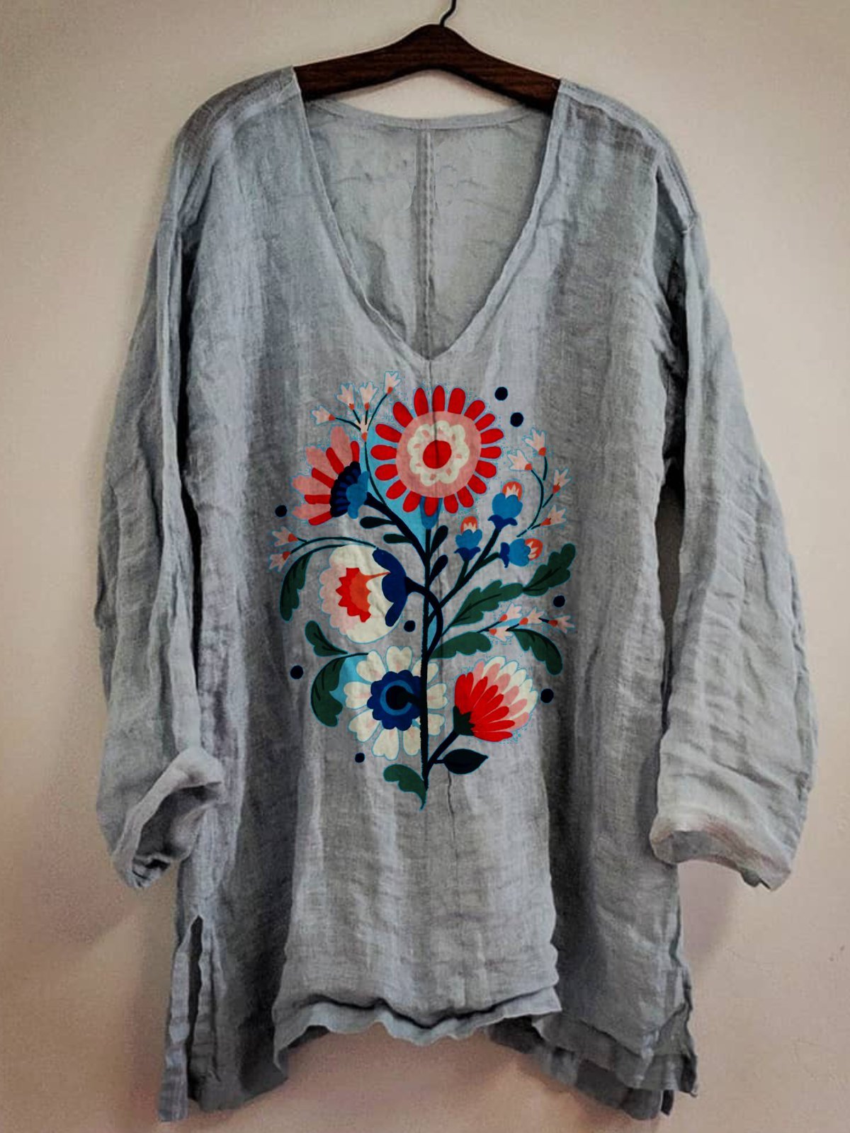 Women Casual Tops Tunic Blouse Shirt