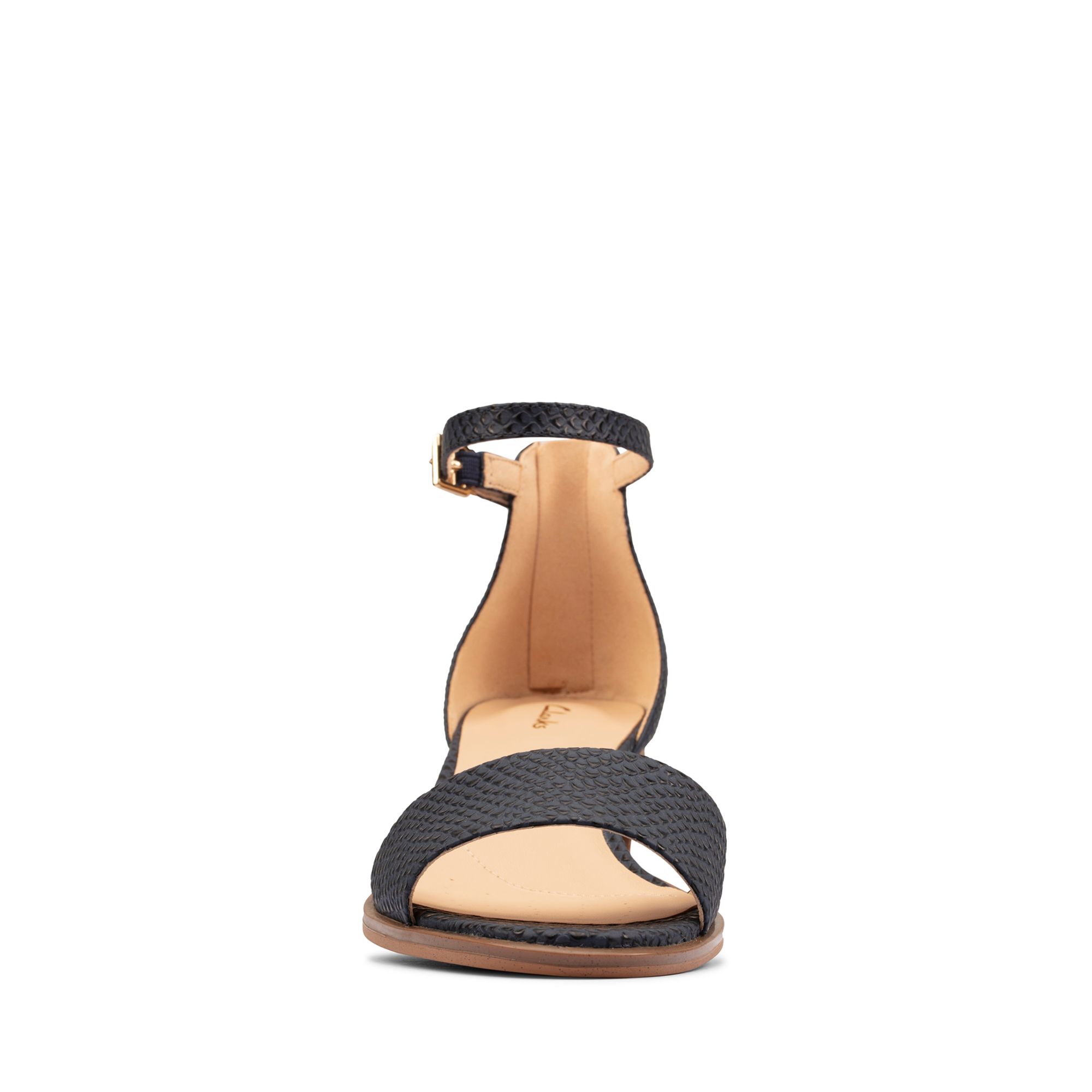 Women Sandals Kaylin 60 2 Part Navy Leather