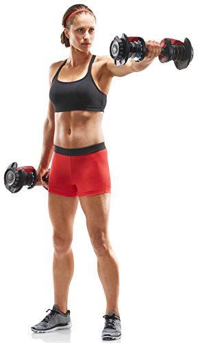 Bowflex Adjustable Dumbbell SelectTech 552 (Version 2) (Red & Black)