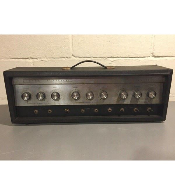 1965 Silvertone “Twin Twelve” Electric Guitar Amplifier. Model 1484. Danelectro.