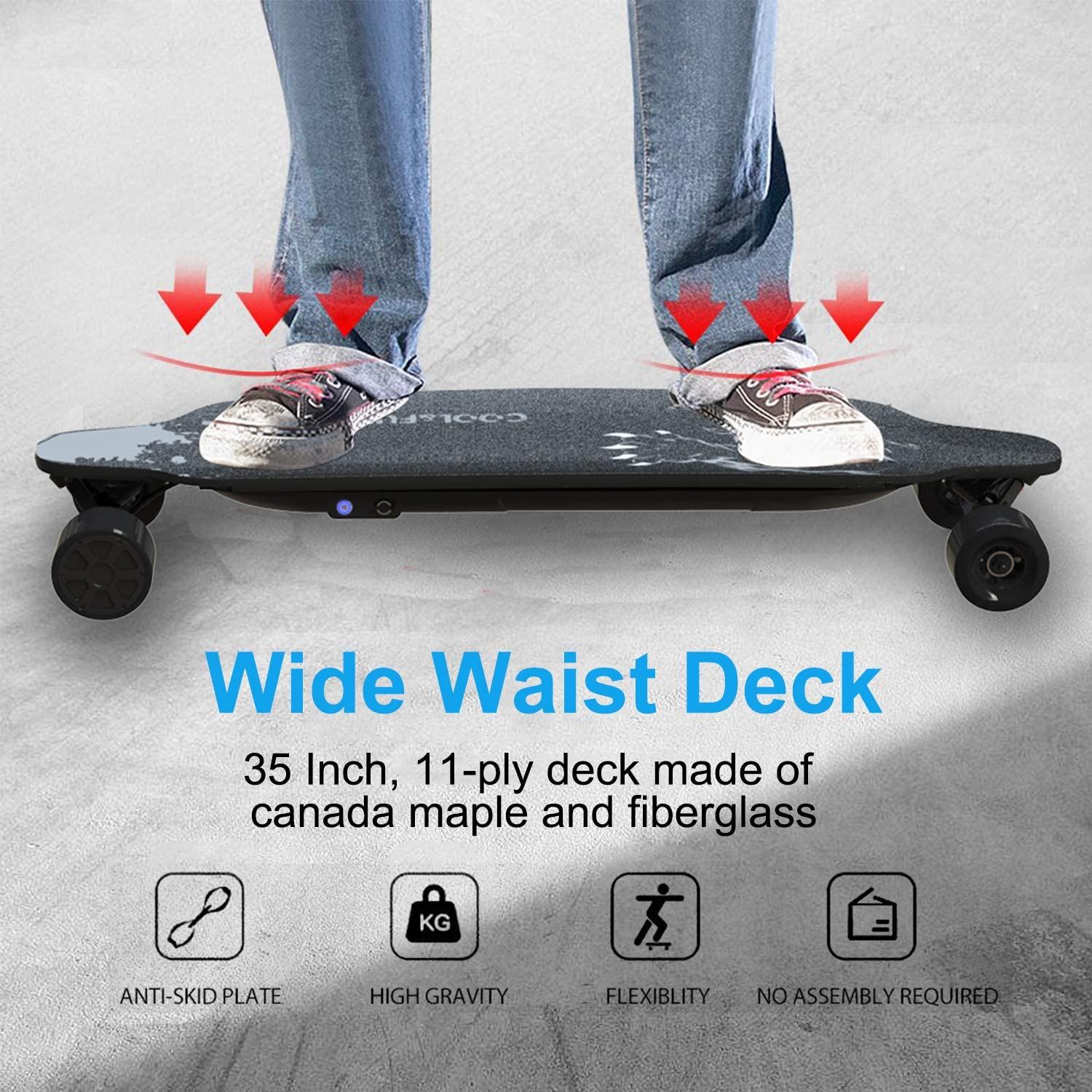 Creative Version 11 Layers Maple Electric Skateboard