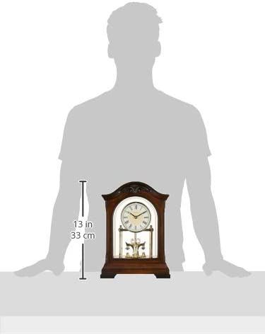 B1845 Durant Chiming Clock, Walnut