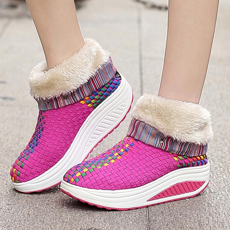 Women Plus Size Athletic Booties Casual Shoes