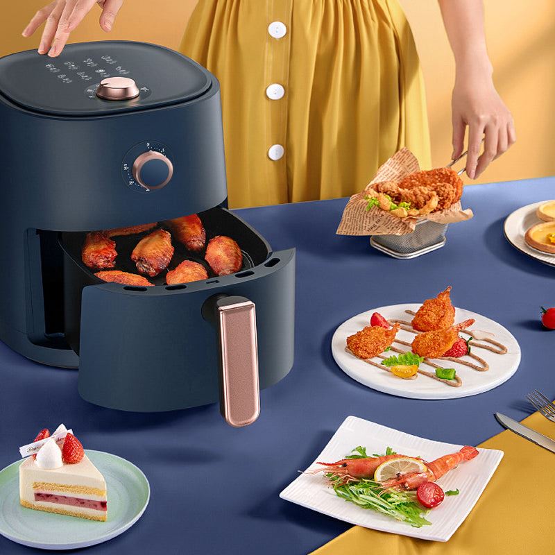 Air Fryer Electric Oven Multi-Functional No Smoke Oil Free Fryer Pizza Potatoes Fries Chicken Wings Baking Machine
