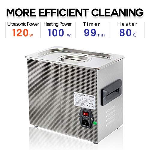 Lab Ultrasonic Parts Cleaner Machine, Stainless Steel Ultrasonic Cleaning Machine