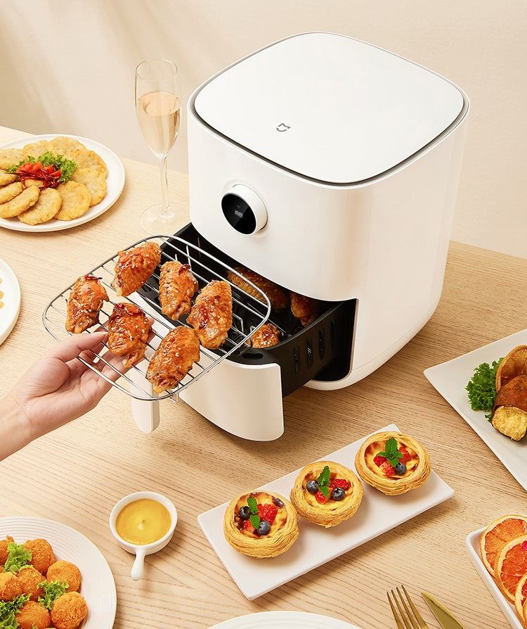 Air Fryer Oil Low Fat Oil-free Less Non Stick Intelligent Reservation Cooking Appliances