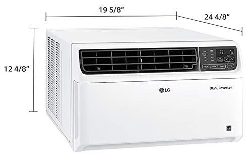 9,500 BTU 115V Dual Inverter Window Air Conditioner with Wi-Fi Control & 10000