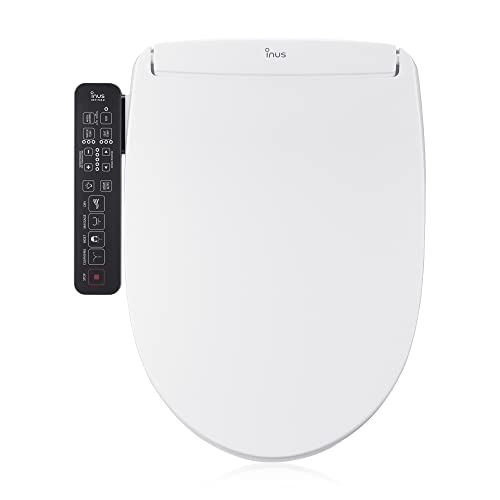 Warm Air Dryer, Smart Touch Panel, Heated Bidet Toilet Seat Elongated
