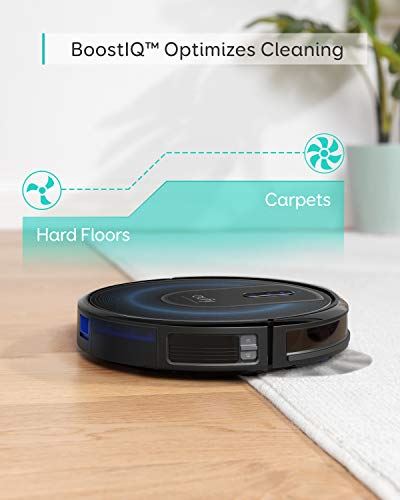 Robot Vacuum with Smart Dynamic Navigation 2.0, 2000Pa Strong Suction and WiFi
