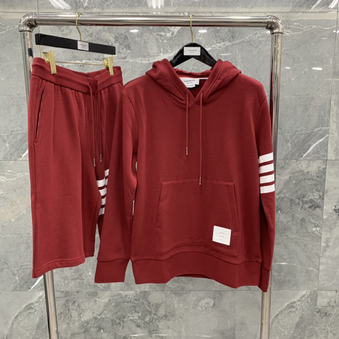 TB classic red hoodie
