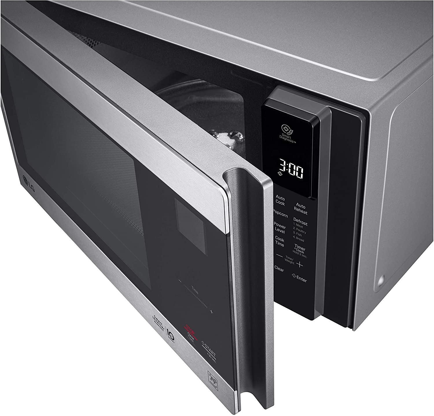 LG LMC0975ASZ 0.9 CF Countertop Microwave, Smart Inverter