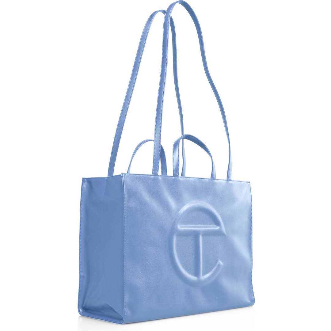 Large Cerulean Shopping Bag