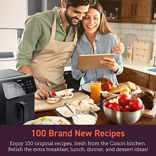 12-in-1 Large XL Air Fryer Oven with Upgrade Customizable 10 Presets