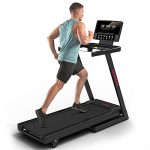 RUNOW Folding Treadmill with Incline for Home/Apartment, Electric Running Machine